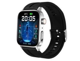 Relógio Inteligente para Medir Frequência Cardíaca Prata NICECEE