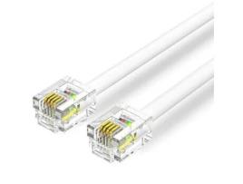 Cabo de Telefone RJ11 6P4C VENTION Iqbwi/ 3M/ Branco