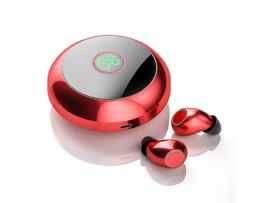 Fones de Ouvido Sem Fio Verdadeiros Fones de Ouvido Sem Fio Bluetooth 5.0 Controle de Toque com Função de Carregamento NICECEE