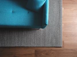 Tapete 160 x 230 cm cinzento escuro KILIS