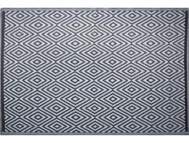 Tapete de exterior 150 x 200 cm preto SIKAR