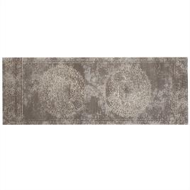 Tapete de algodão 60 x 180 cm taupe BEYKOZ