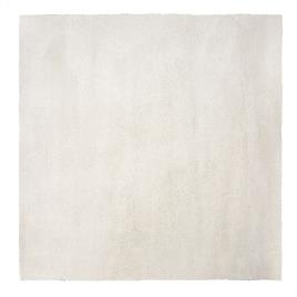 Tapete de poliéster 200 x 200 cm branco EVREN