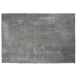 Tapete de poliéster 160 x 230 cm cinzento claro EVREN