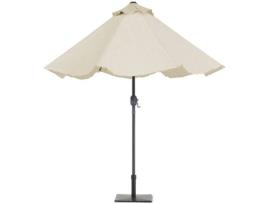 Guarda-Sol BELIANI Rapallo com LED (Bege - 266 cm)