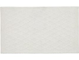 Tapete 60 x 90 cm branco creme ERZIN