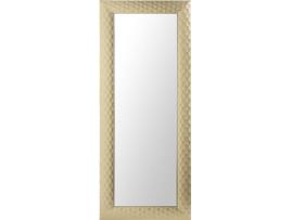 Espelho de parede 50 x 130 cm dourado ANTIBES