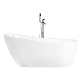 Banheira autónoma 170 cm em acrílico branco SOLARTE