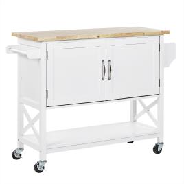 Carrinho de cozinha branco MELE