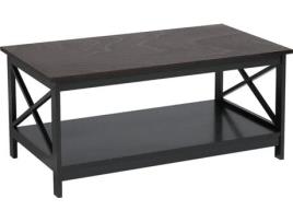 Mesa de centro preta FOSTER