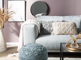 Conjunto de 2 almofadas decorativas 30 x 45 cm cinzento KIRIKKALE