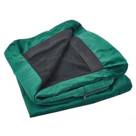 Capa para sofá de 3 lugares de veludo verde BERNES