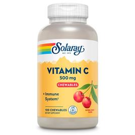 VITAMINA C  500 mg 100 comprimidos masticables cereza