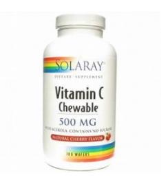VITAMINA C 500 mg - 100 masticables naranja