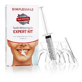 SIMPLESMILE® teeth whitening X4 expert kit