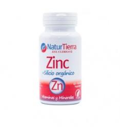 Zinc + silicio orgánico 45 caps vegetales