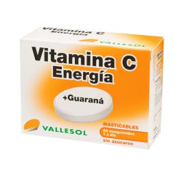 VITAMINA C + guaraná 24 comprimidos