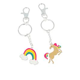 LLAVEROS UNICORNIO-ARCOIRIS BFF coffret 2 pz