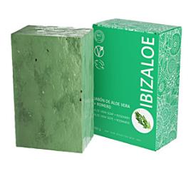 jabón de Aloe Vera + Romero 100 g