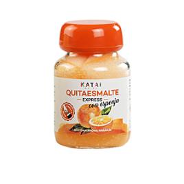 QUITAESMALTE ESPONJA ACETONA aroma naranja 75 ml