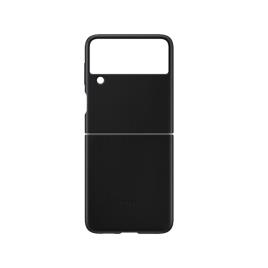 Capa  Leather para  Galaxy Z Flip3 - Preto