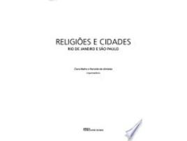Livro Religiões e cidades : Rio de Janeiro e São Paulo. -- de Clara Mafra (Português do Brasil)