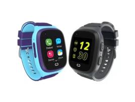 Smartwatch PETHUEL 4G Wifilbs Gps Sos Videochamada Alarme de Zona Notificação de Mensagem Controle Remoto Cerca Eletrônica Lt31 Azulpreto