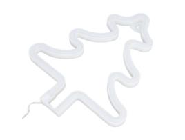 AKOZON Lâmpada Neon Operada Por Bateria Luz Neon Árvore de Natal À Prova D'Água Bateria Usb Decorativa Led Sinal Neon para Casa