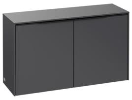 Subway 3.0 Sideboard 2 Portas C60000 Cor: Frente/Corpo: Grafite Cabo: Preto Vulcão VILLEROY & BOCH