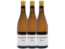 Vinos del Atlántico Atlantida Blanco Vijariego Branco Vino de la Tierra de Cádiz Crianza 75 cl (Caixa de 3 unidades)