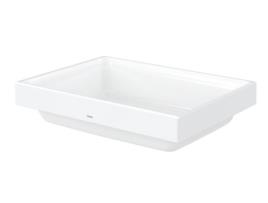 TOTO Cs Lavatório de Bancada Sem Furo para Torneira com Descarga 500X370Mm Cefiontect Lw1715Wh