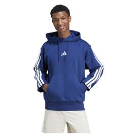 Adidas Moletom Com Capuz Essentials 3 Stripes Fleece