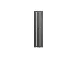 Radiador de Painel Vertical Stella Antracite 370X1400 Mm com Ligação Ao Centro LUXEBATH