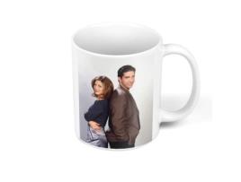 Caneca de Cerâmica Friends Jennifer Aniston David Schwimmer Série Tv Sitcom FABULOUS BIJOUX