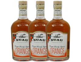 Conhaque Suau Orange 70 cl (Caixa de 3 unidades)