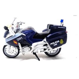 Motociclo Metálico da Polícia Nacional 1:12 Gt-3987 PLAYJOCS