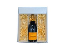 Gold Box: VEUVE CLICQUOT – 2 VEUVE CLICQUOT Flutes 1X75Cl