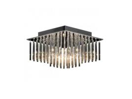 Luminária Pendente de Cristal Spillo Cromo ITALUX