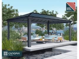 Gazebo CANOPIA Dallas de Aluminio 3.6X6 m