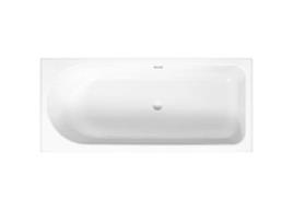 Banheira BETTE Ocean 170X70 Cm 8852 Transbordo na Parte de Trás Branco Cor: Branco com Betteglaze Plus