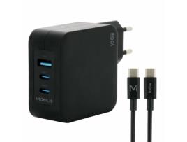 Carregador para tablet MOBILIS 001365 (Preto - USB-C)