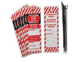 Conjunto de 10 Etiquetas de Depósito 'Não Toque' FTH THIRARD 091131