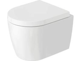 Me By Starck Sanita Suspensa Sem Rebordo de Descarga Profunda Durafix Incluído 370 X 480 Mm Compacta Cor: Cor Interior Branco Cor DURAVIT