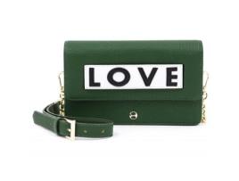 Mala Tiracolo de Mulher IPHORIA Olive Love Branco (3.5 cm)