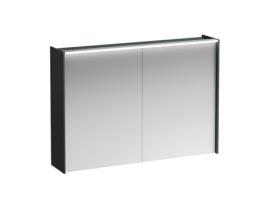 Armário Espelho LAUFEN Lani Duas Portas com Elemento de Luz Led 1020X210X715Mm H4037921121 Cor: Tráfego Cinzento