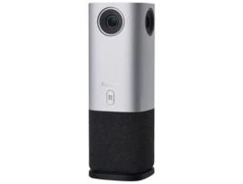 TENVEO Meeting Go Microfone 360º Preto Prata Webcam