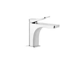 GESSI Rilievo Misturadora Monocomando de Lavatório Versão Xl D42 Mm Sem Desperdícios Emergentes Projecção 131 Mm 59006 Cor: Óptica Finox