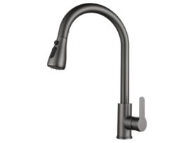 Torneira removível para chuveiro de cozinha antracite IBREM FERE GRIFERS