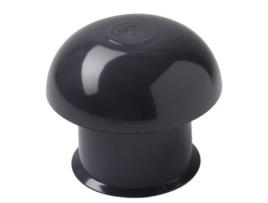 Tampa de Ventilação Simples Ardósia Ø100 Mm NICOLL Cd10