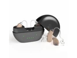 Amplificador de Som Recarregável Aparelho Auditivo In-Ear Acessórios de Coletor de Som NICECEE